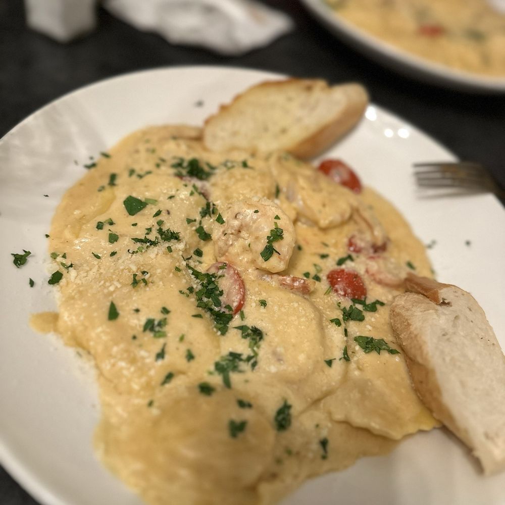 Mario’s 410 Grille - Lobster ravioli, way too much salt and cheese in the sauce. I wonder if the chef tasted anything on the line today??? - American Near Me - Beaver, Pennsylvania Mario’s 410 Grille - Lobster ravioli, way too much salt and cheese in the sauce. I wonder if the chef tasted anything on the line today??? - American Near Me - Beaver, Pennsylvania