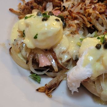 Royal Donut Cafe - Salmon Benedict - Donuts Near Me - Burlingame, California Royal Donut Cafe - Salmon Benedict - Donuts Near Me - Burlingame, California