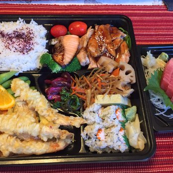 Bento-ya Goemon - Shoukado - Excellent Salmon, nice shrimp and teriyaki. Everything else pretty average. Huge portion. - Sushi Bars Near Me - Issaquah, Washington Bento-ya Goemon - Shoukado - Excellent Salmon, nice shrimp and teriyaki. Everything else pretty average. Huge portion. - Sushi Bars Near Me - Issaquah, Washington