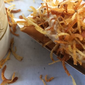 Chef's Dog House - Frizzled Potato on the Prairie Dog, yum! - Hot Dogs Near Me - Newington, Connecticut