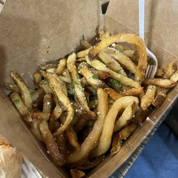 Nicky’s & Ant’s - Truffle garlic fries - crisp and hot and yummy! - Pizza Near Me - Pottstown, Pennsylvania Nicky’s & Ant’s - Truffle garlic fries - crisp and hot and yummy! - Pizza Near Me - Pottstown, Pennsylvania