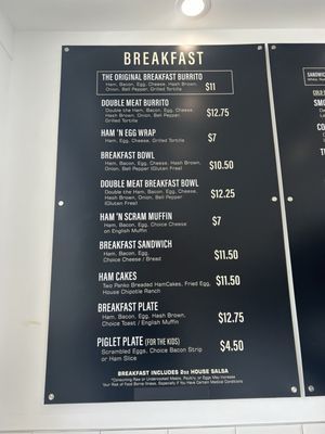 Menu photo 4 Ham 'n Scram Long Beach, CA