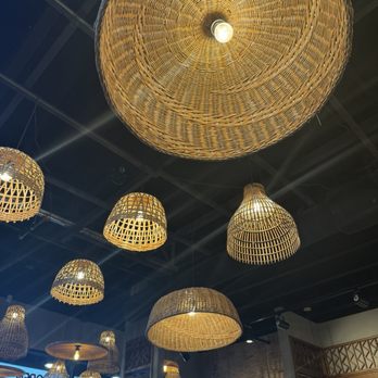 Local Asian Bistro - Love these baskets over the lights overhead - Thai Near Me - Vancouver, Washington Local Asian Bistro - Love these baskets over the lights overhead - Thai Near Me - Vancouver, Washington
