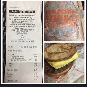 McDonald's - Where's my cheese that I paid for? - Burgers Near Me - South San Francisco, California McDonald's - Where's my cheese that I paid for? - Burgers Near Me - South San Francisco, California