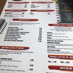 Hmmm the actual logo on the building and the inside is homestyle but the menu is rock n roll?!?