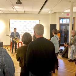 The Green Building - Insider Louisville event at the Green Building Gallery! // Shadwick Wilde of Quiet Hollers performs.