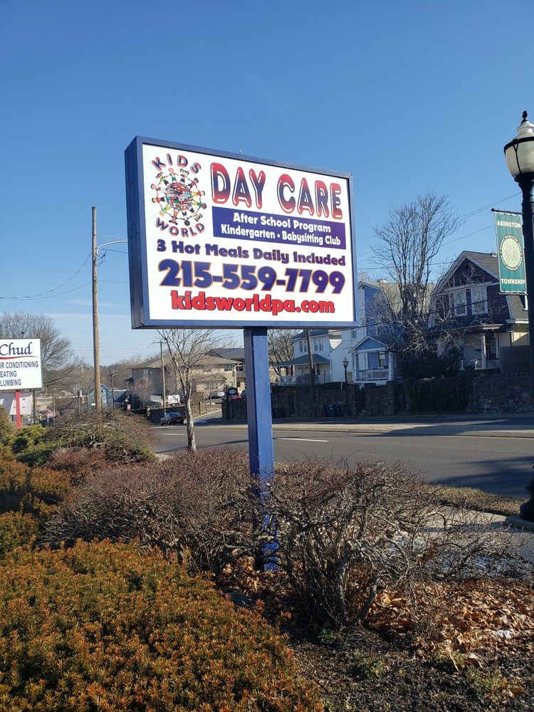 KIDS WORLD Updated September 2024 1560 Old York Rd, Abington, Pennsylvania Child Care