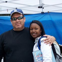 Deep Tissue Center - Dr. Danny Varela and 2012 Olympic World Record holder, Gold, Silver and Bronze medalist at Mt. Sac. Relay winner, Carmelita Jeter