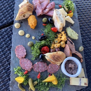 Saint Lawrence Spirits Chateau - Plentiful and exquisite charcuterie slate- $36.00 - New American Near Me - Clayton, New York