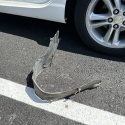 California-Seattle Express - The piece of plastic fell off from my car's chassis.