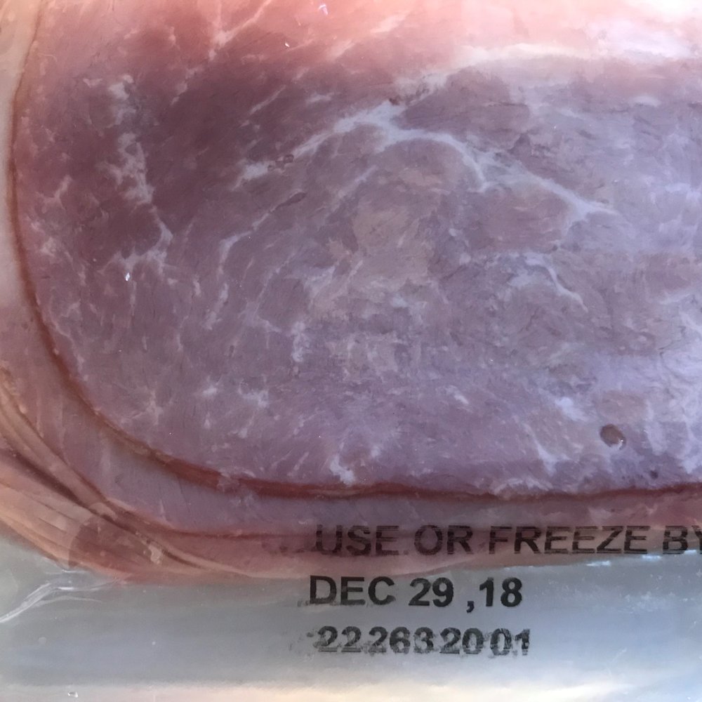 who doen't want to eat ham three months over its expiration! Gross! No thank you Gobble. :( who doen't want to eat ham three months over its expiration! Gross! No thank you Gobble. :(