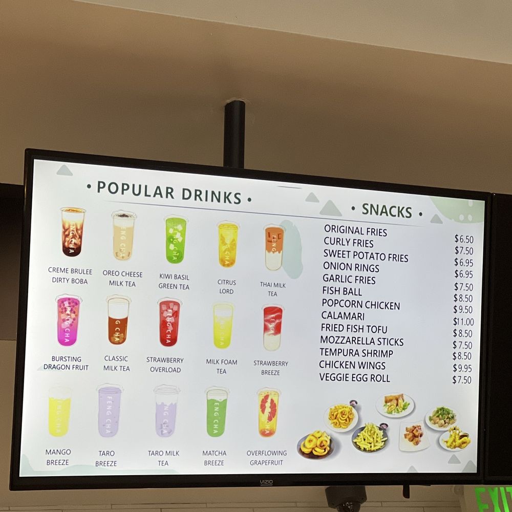 Feng Cha - Milpitas - Menu - Desserts Near Me - Milpitas, California
