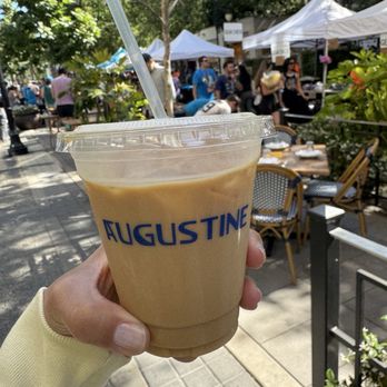 Augustine - Vanilla latte with oat milk - Desserts Near Me - San Jose, California