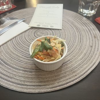 Dine With Roilty - Spicy Thai papaya salad - Personal Chefs Near Me - Denver, Colorado