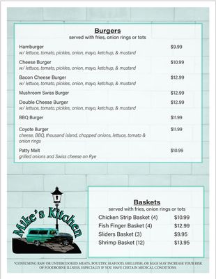 Menu photo 3 Mikes Kitchen Newberry, FL