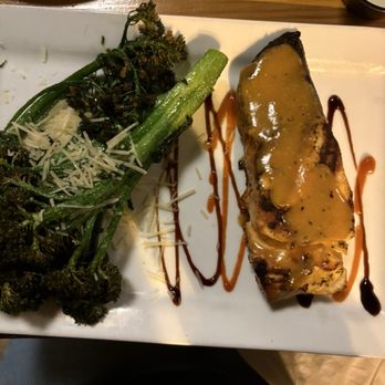 Buddy’s Local Grill & Bar - Perfectly cooked salmon and wonderful broccolini - Wine Bars Near Me - St. Louis, Missouri Buddy’s Local Grill & Bar - Perfectly cooked salmon and wonderful broccolini - Wine Bars Near Me - St. Louis, Missouri