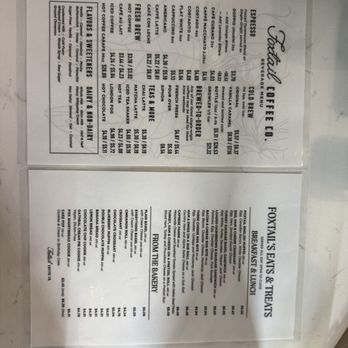 Foxtail Coffee - Latimer Crossing - Food & Drink Menu - Coffee & Tea Near Me - Fort Myers, Florida