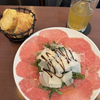 Mr B Bar - Beef Carpaccio - the piece de resistance - Coffee & Tea Near Me - New York, New York Mr B Bar - Beef Carpaccio - the piece de resistance - Coffee & Tea Near Me - New York, New York