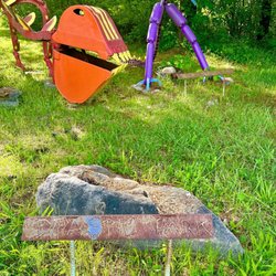 Drastic Park Dinosaur Sculptures