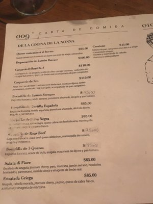Menu photo 1 Cru Zapopan, JAL Menu photo 1 Cru Zapopan, JAL