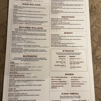 Ted's Montana Grill - Menu November 2025 - American Near Me - Columbus, Ohio Ted's Montana Grill - Menu November 2025 - American Near Me - Columbus, Ohio