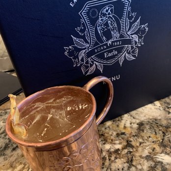 Earls Kitchen + Bar - Passion fruit Moscow Mule - New American Near Me - Boston, Massachusetts