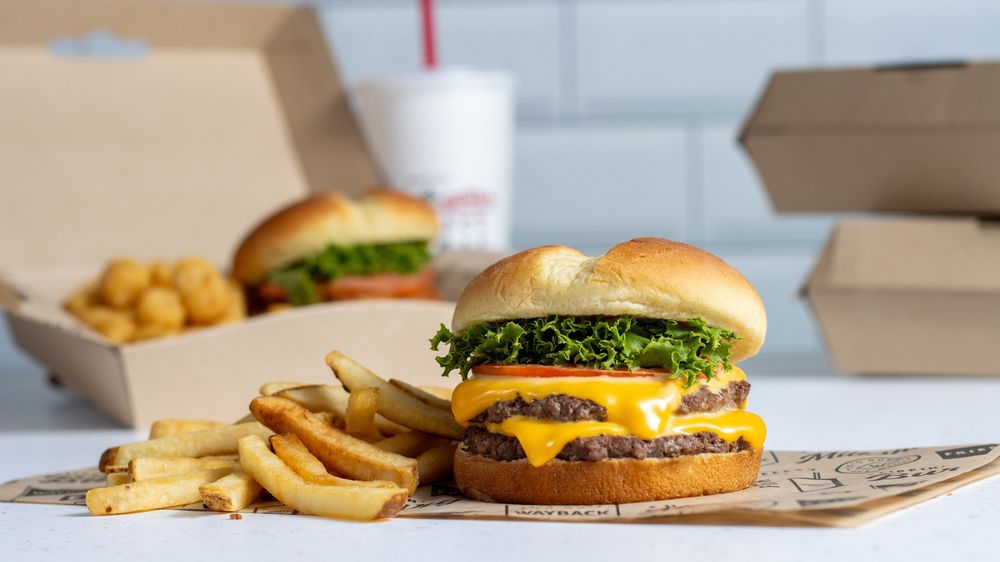 Wayback Burgers Logo