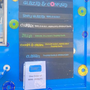 Glazed & Confused - Menu - Food Trucks Near Me