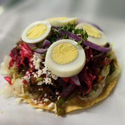 La Antigua Restaurant & Panadería - Enchilada Chapina