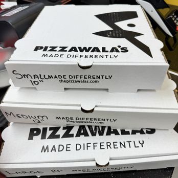 Pizzawala's - Three pizza sizes - Pizza Near Me - Columbus, Ohio