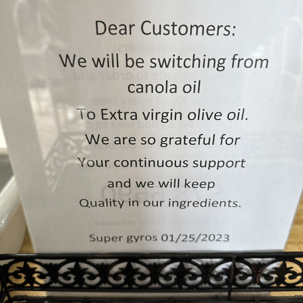 Super Gyros - This is wonderful! Thank you Super Gyros! - Middle Eastern Near Me - Modesto, California