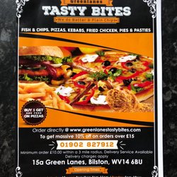 Greenlanes Tasty Bites - Menu