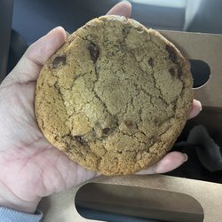 Cookie is size of your hand