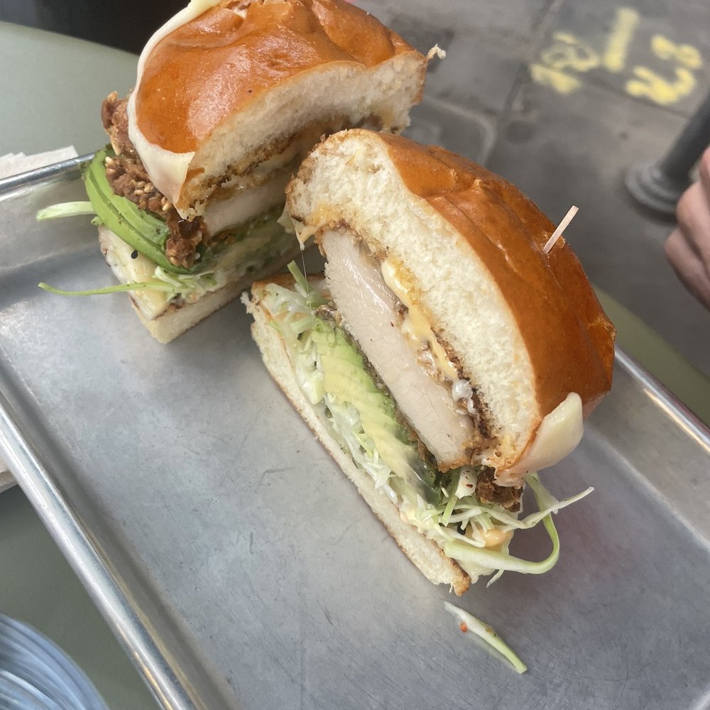 ABV - Fried chicken sandwich - Cocktail Bars Near Me - San Francisco, California ABV - Fried chicken sandwich - Cocktail Bars Near Me - San Francisco, California