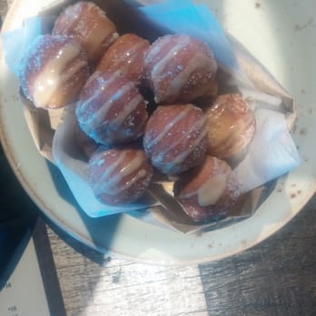 Draft - Maple glazed donut holes. - American Near Me - San Diego, California Draft - Maple glazed donut holes. - American Near Me - San Diego, California