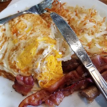 Denny's - Grand slam slugger. I was so hungry I forgot to get a picture before hand. - Diners Near Me - Long Beach, California Denny's - Grand slam slugger. I was so hungry I forgot to get a picture before hand. - Diners Near Me - Long Beach, California