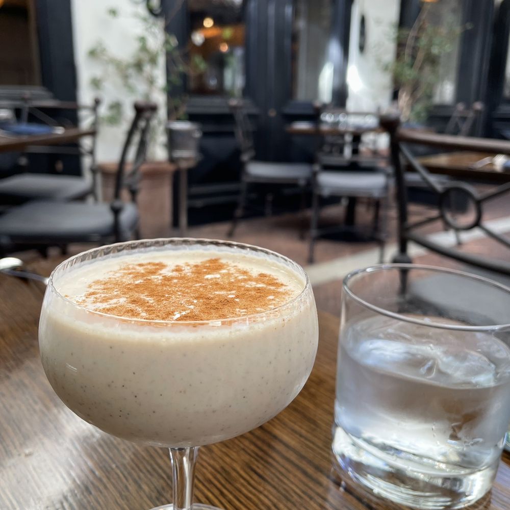 AOC - Eggnog Holiday Drink - Cocktail Bars Near Me - Los Angeles, California AOC - Eggnog Holiday Drink - Cocktail Bars Near Me - Los Angeles, California