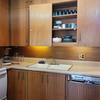Samara - Kitchen cabinets have piano hinges, so they fold all the way back. - Landmarks & Historical Buildings Near Me - West Lafayette, Indiana