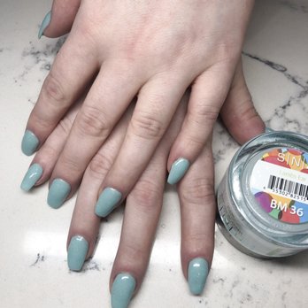 Ivy Nails - SNS color BM 36 by Ben - Nail Salons Near Me - Alexandria, Virginia
