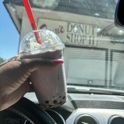 Tom's Donut Shop No 2 - Taro with boba
