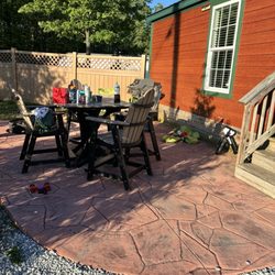 KOA Thompson grand river - Outside deluxe cabin