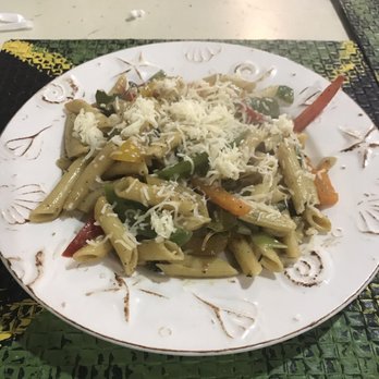 Jamaican Summers Eatery - Vegetarian Friendly Spicy Pasta plate! - Caribbean Near Me - Burleson, Texas Jamaican Summers Eatery - Vegetarian Friendly Spicy Pasta plate! - Caribbean Near Me - Burleson, Texas