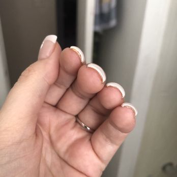 Pretty Little Nails & Spa - Uneven thickness and index finger nail is separating - Nail Salons Near Me - Phoenix, Arizona Pretty Little Nails & Spa - Uneven thickness and index finger nail is separating - Nail Salons Near Me - Phoenix, Arizona