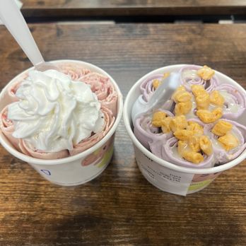 Icicles - ##7 Strawberry Fantasy ##13 Ube Everywhere - Desserts Near Me - Pleasanton, California