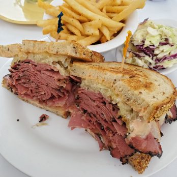 Milton's - Reuben Sandwiche (with fries) - Delis Near Me - Del Mar, California Milton's - Reuben Sandwiche (with fries) - Delis Near Me - Del Mar, California