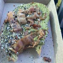 Avocado Toast with Bacon