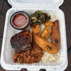 TeeCee Foods - Rice & Beans Bowl with salmon