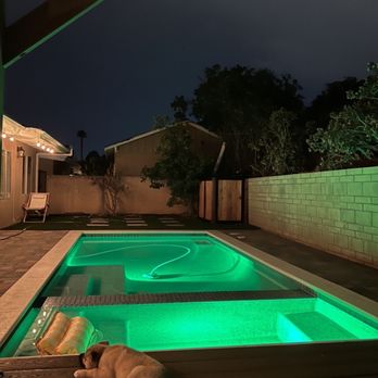 San Diego Pools - Love the lights at night. My dog loves it, too! - Pool & Hot Tub Service Near Me San Diego Pools - Love the lights at night. My dog loves it, too! - Pool & Hot Tub Service Near Me