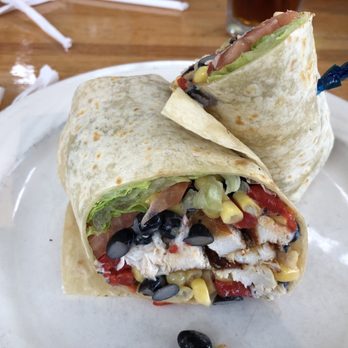 Plane View - Southwest Chicken Wrap - American Near Me - Vineyard Haven, Massachusetts