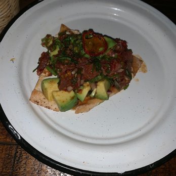 Piraña - Tostada de atún - Latin American Near Me - Monterrey, NLE Piraña - Tostada de atún - Latin American Near Me - Monterrey, NLE